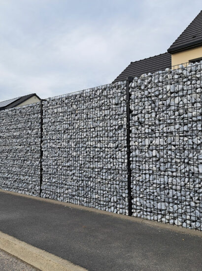 Cloture gabion pour particulier
