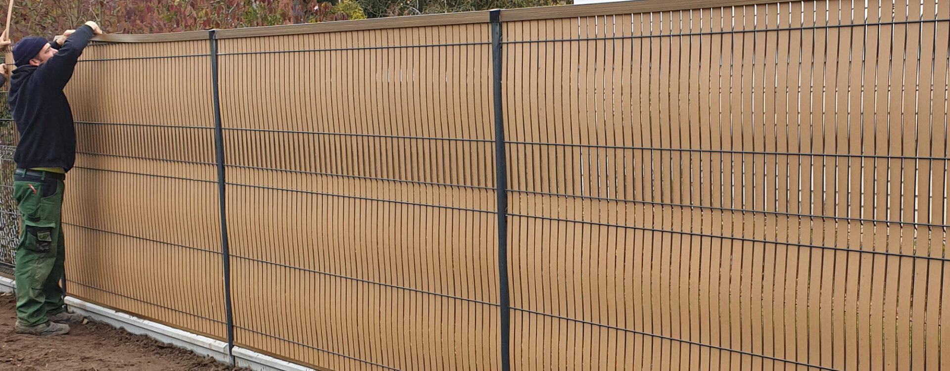 Pose de clôture sur mesure pour maison et parc